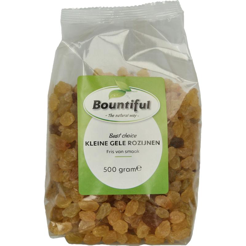 Bountiful rozijnen geel klein