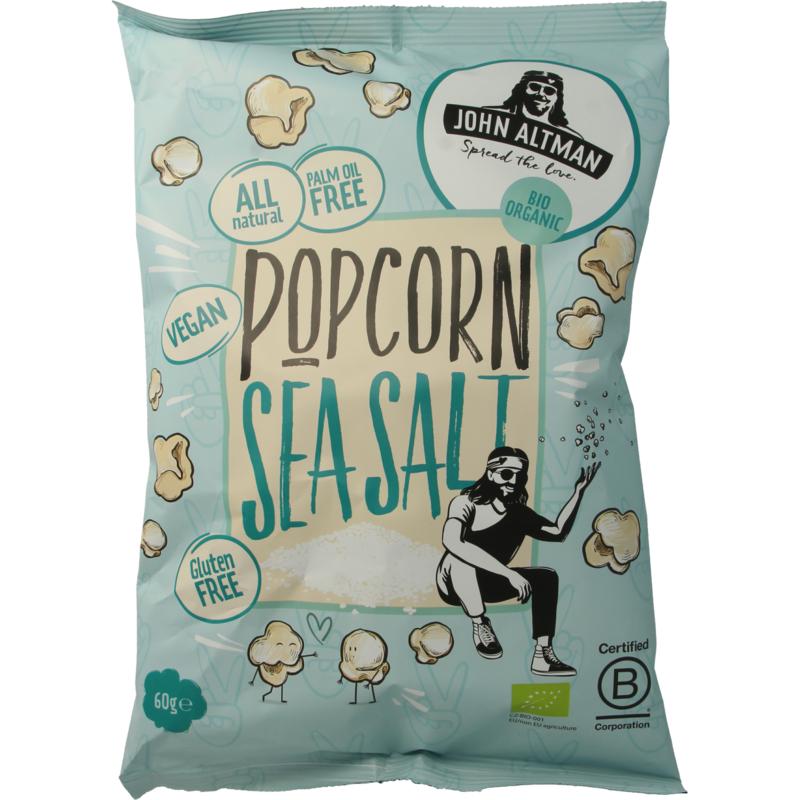 John Altman popcorn sea salt blue bio