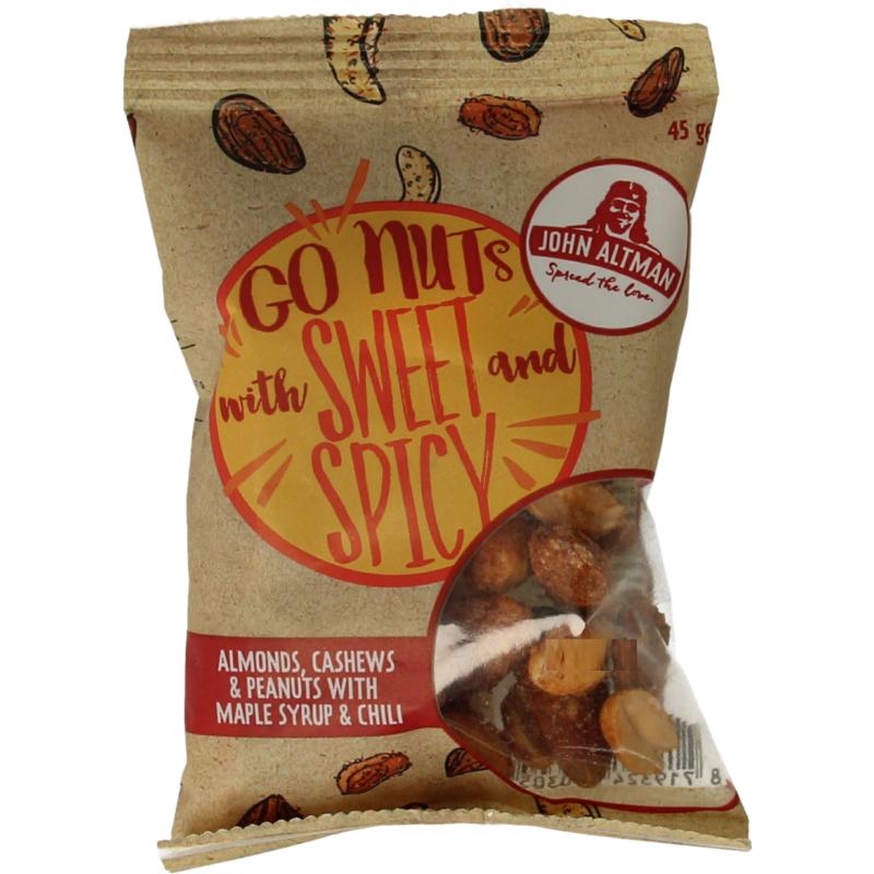 John Altman mixed nuts maple & chili