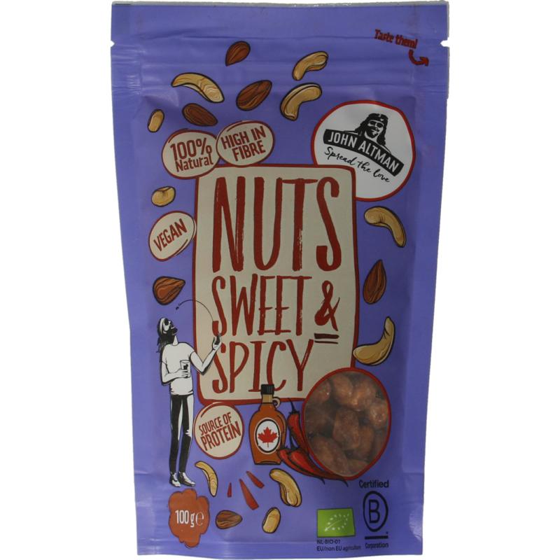 John Altman mixed nuts sweet&spicy bio