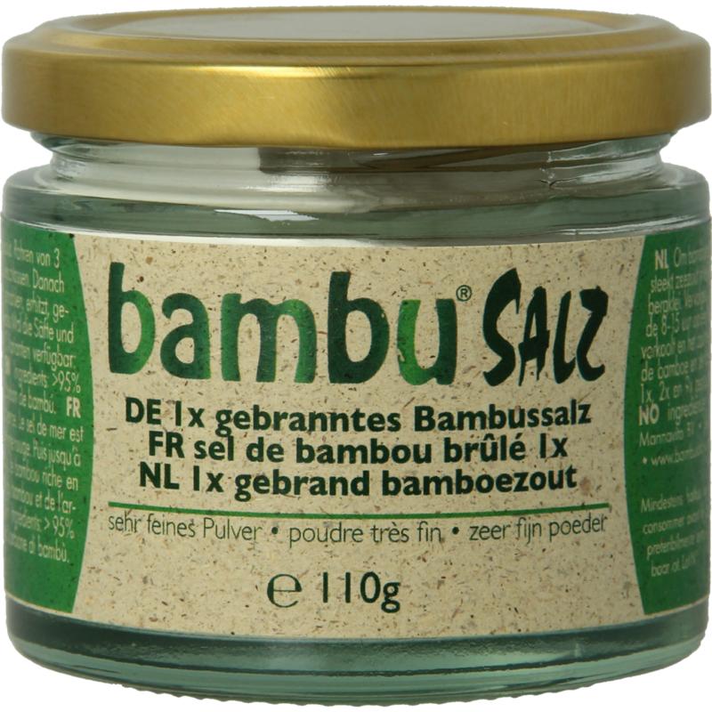 Bambu Salz bamboezout zeer fijn 1x gebran