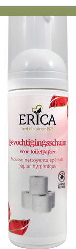 Erica Bevochtigsschuim voor Toiletpapier 150 ml