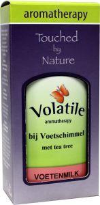 Voetenlotion tussen de tenen
