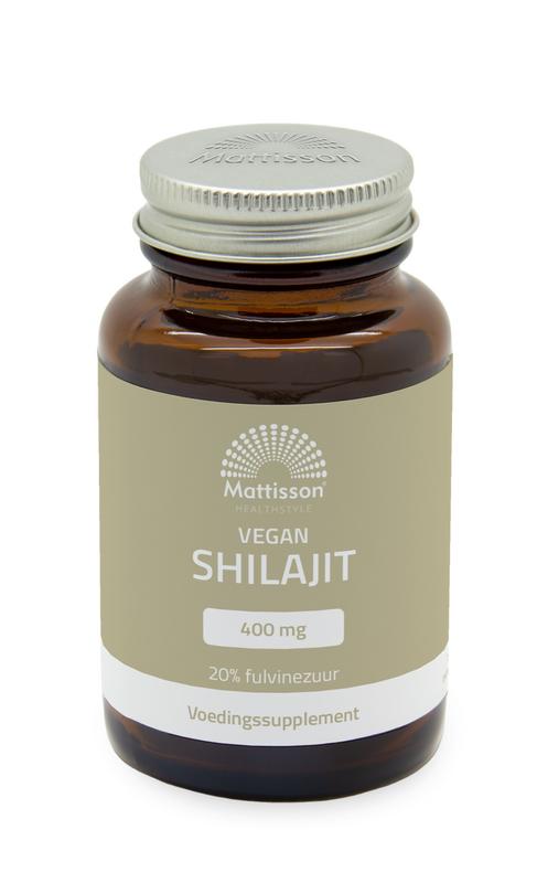 Mattisson vegan shilajit 400mg