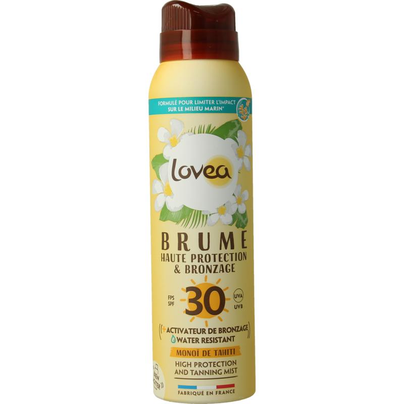 Lovea high prot & tanning mist spf30