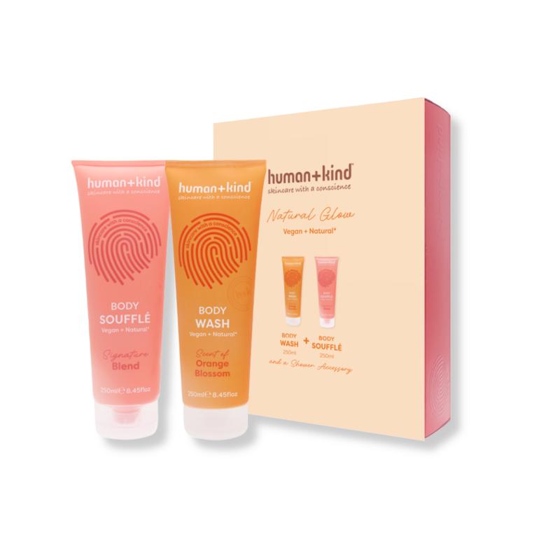 Human+Kind giftset natural glow