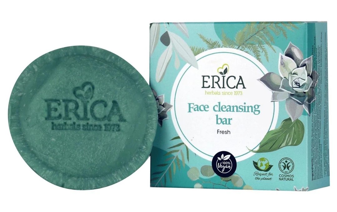 Erica Face Cleansing Bar Fresh 50 gram