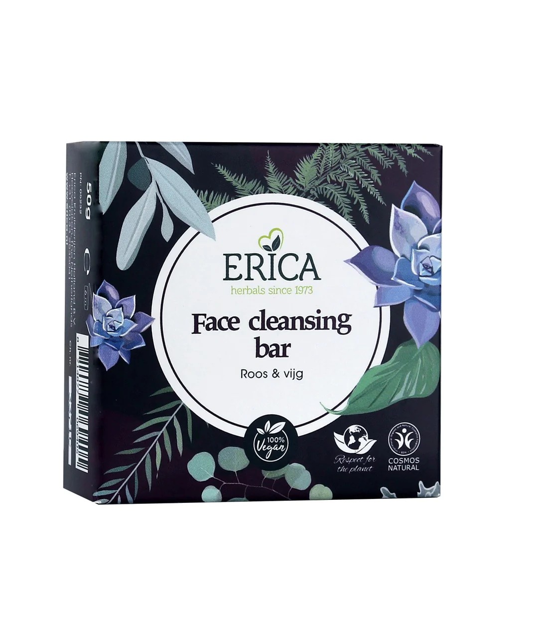 Erica Face Cleansing Bar Roos en Vijg 50 gram