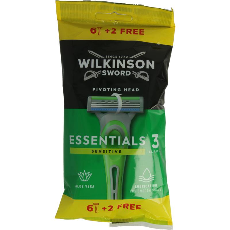 Wilkinson wilk essential sensit 6+2 disp