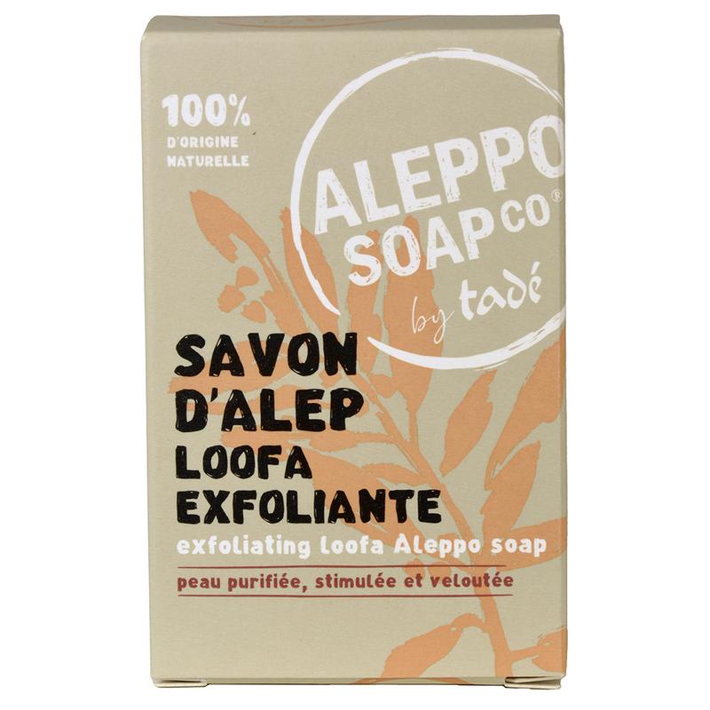 Aleppo Soap Co savon d'alep loofa exfoliante