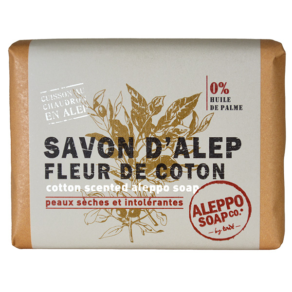 Aleppo Soap Co savon d'alep fleur de coton