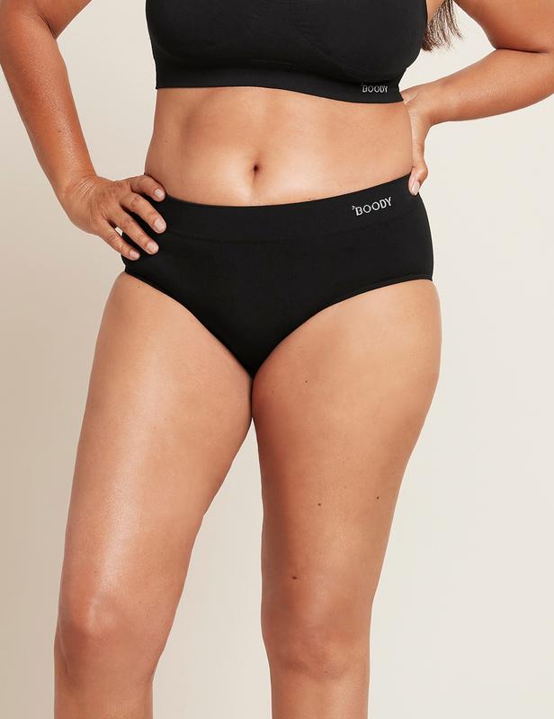 Boody midi heupslip zwart xl