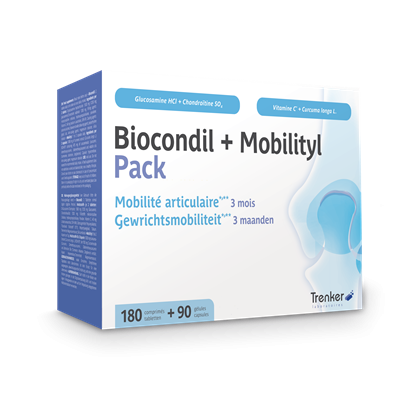 Trenker Biocondil + Mobilityl Pack 180tb + 90cp