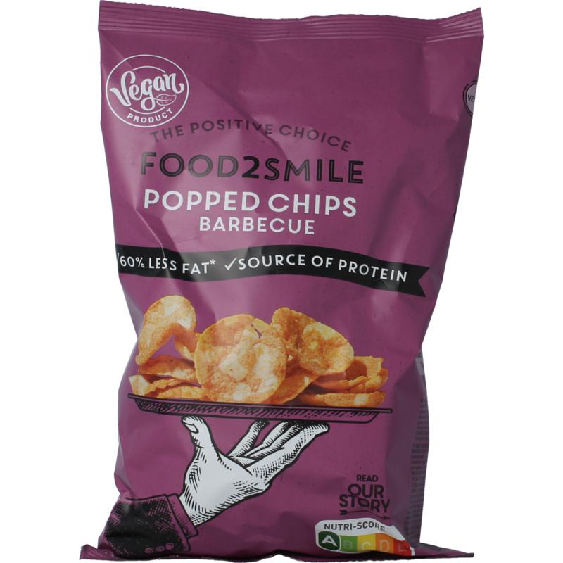 Food2Smile popped chips barbecue