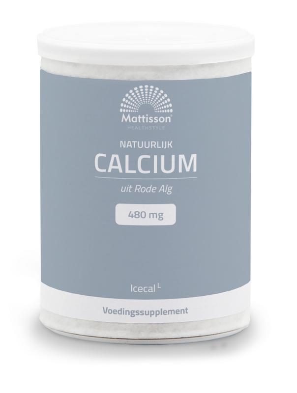 Mattisson natuurl calcium icecal 480mg
