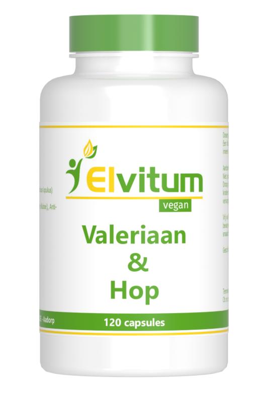 Elvitum valeriaan en hop extract