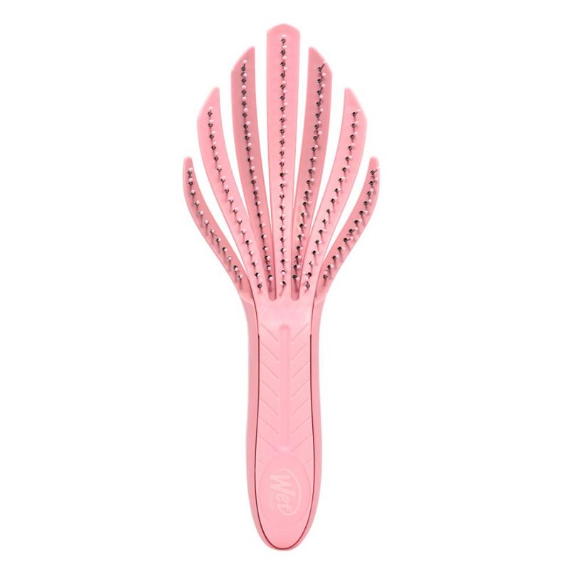 Wetbrush Go green curl detangler pink