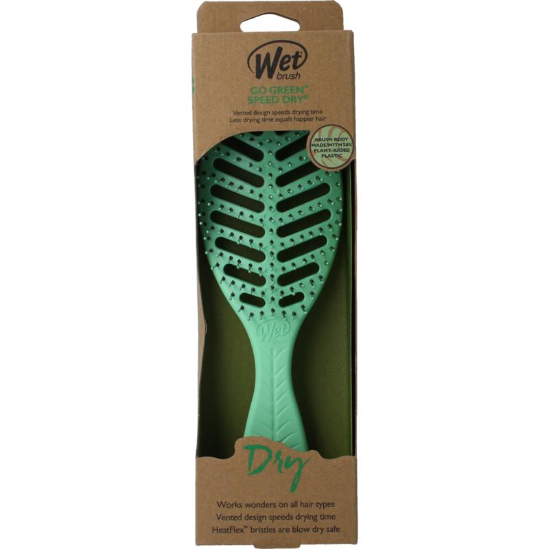Wetbrush Go green speed dry green