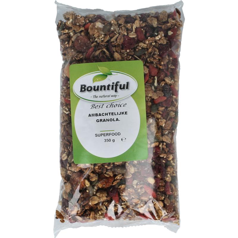Bountiful ambachtelijk granola superfood