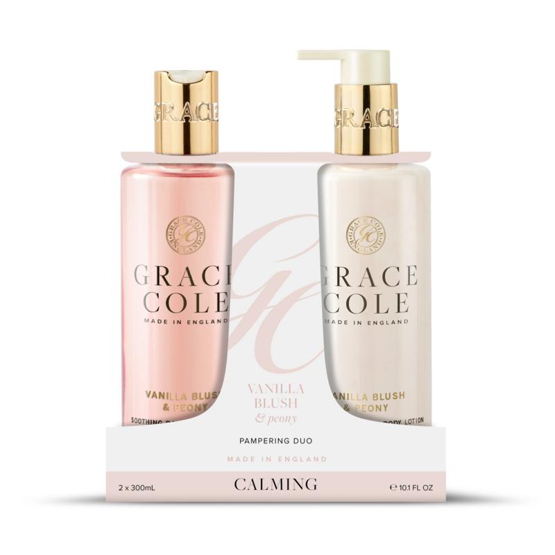 Grace Cole vanil blush&peony bodycare duo