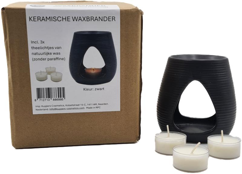 Soylites Brander voor smeltblaadjes incl. 3 theelichtjes