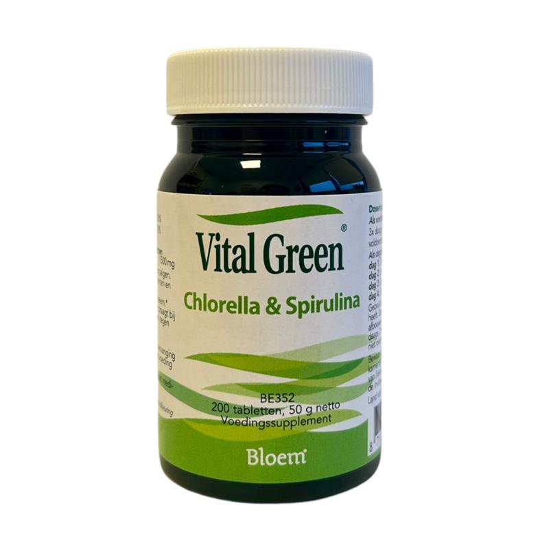 BLOEM Chlorella & spirulina 200t