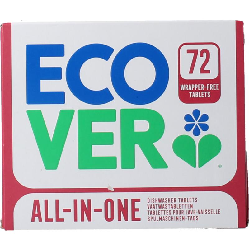  Ecover vaatwastablet allinone 72t