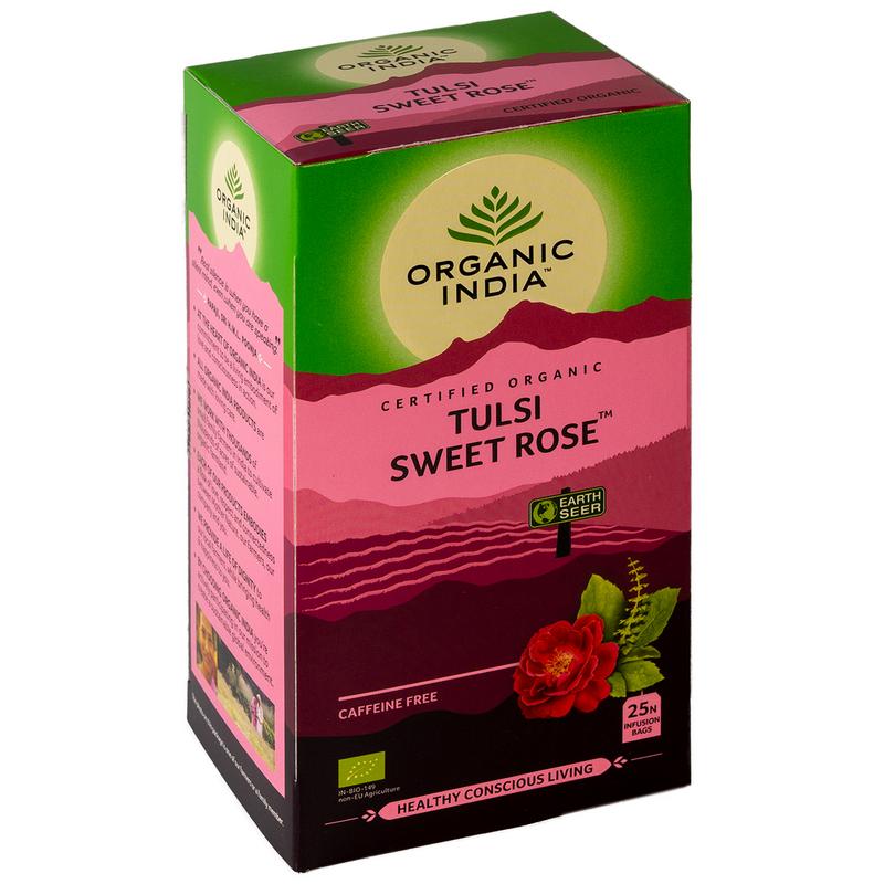 ORGANIC INDIA Sweet rose bio 25z