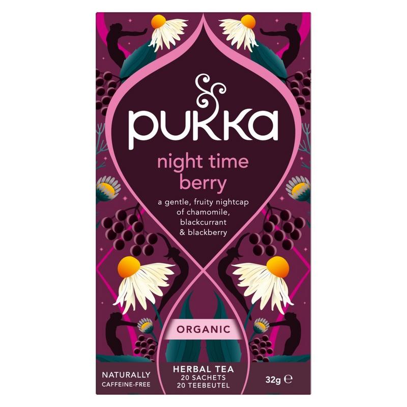  Pukka thee nighttime berry bio 20z