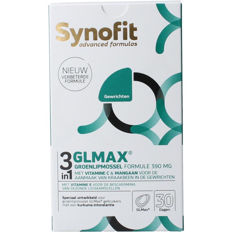  Synofit groenlipmossel glmax 3-in-1 60softgels