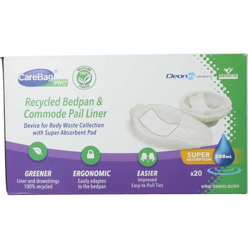  Carebag bedpan&opvangzak 20s