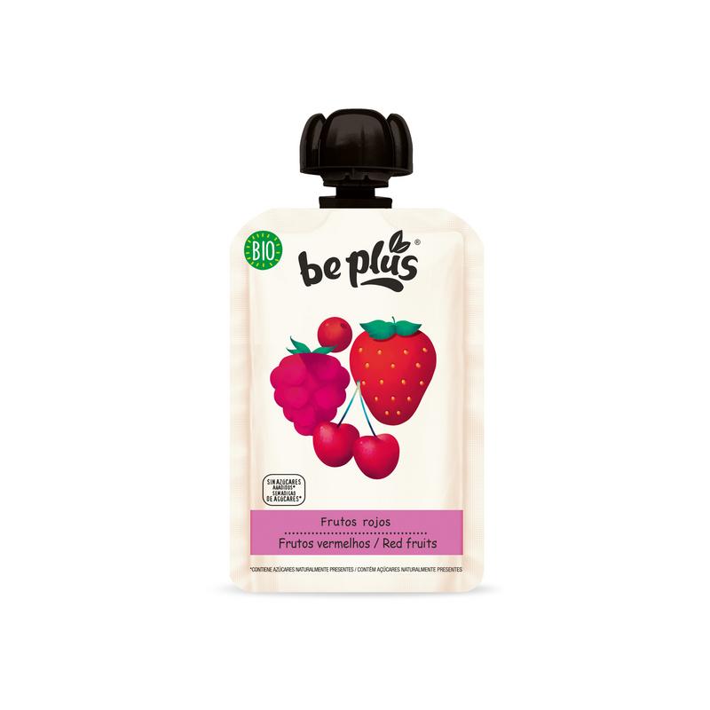 BIOCOUNTRY Beplus knijpfruit bosvruchtbio 100g
