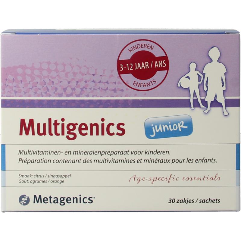 METAGENICS Multigenics junior v3 nf 30 zakjes 30zakjes