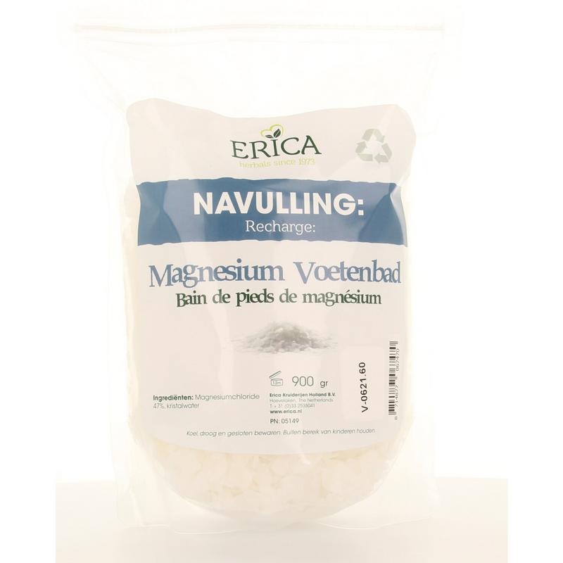 ERICA Voetenbad magnesium nav                          900g