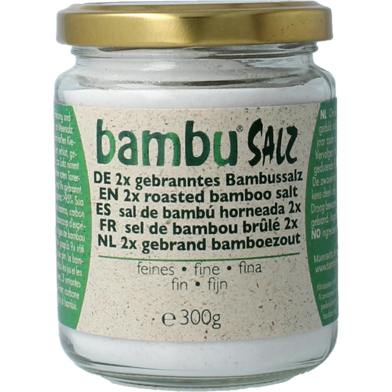 Bambu Salz amanprana bambu zout fijn