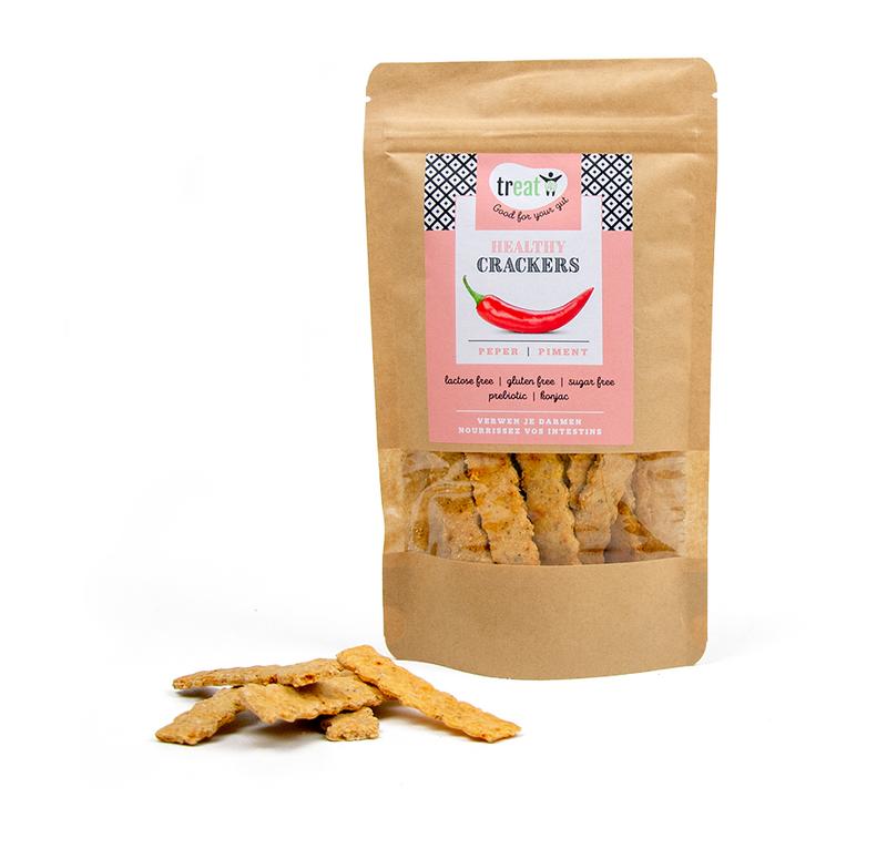 Crackers peper glutenvrij