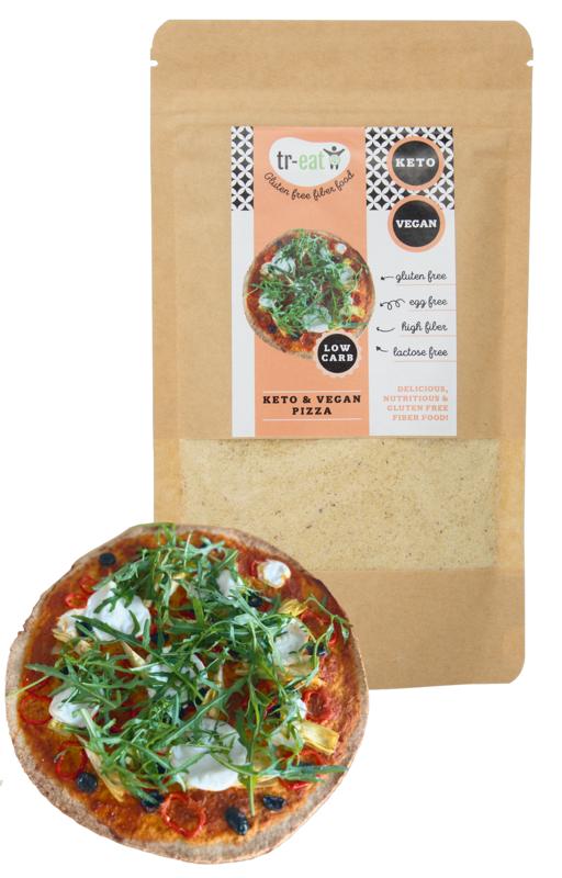 Pizza keto & vegan glutenvrij