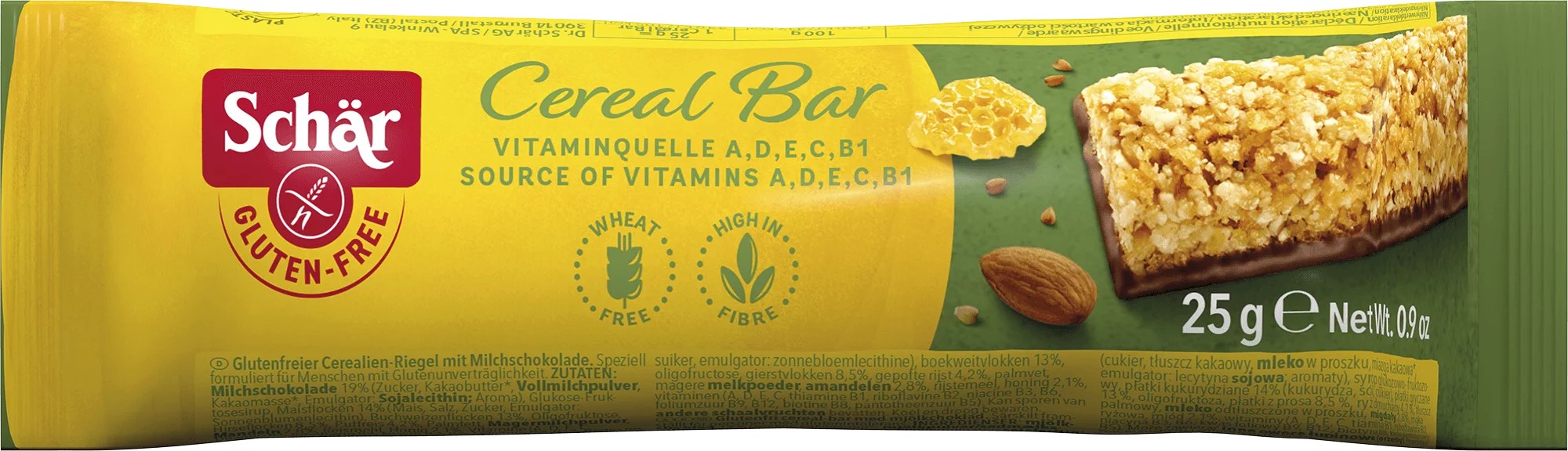 Schar Cereal Bar