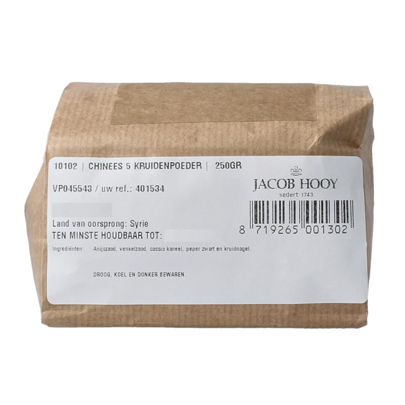 HOOY Chinees 5 kruidenpdr 250 gr