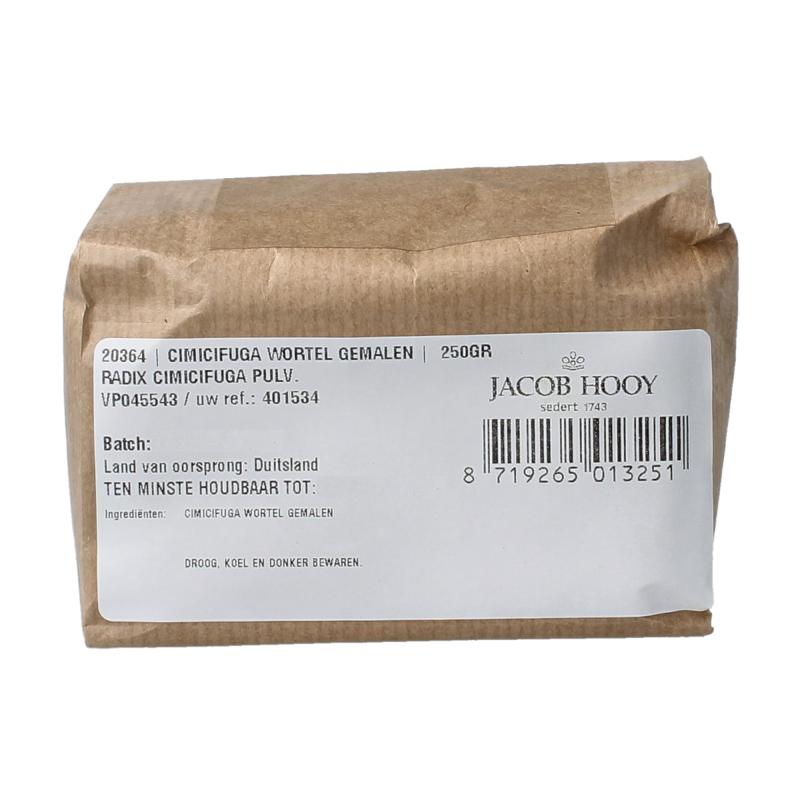 HOOY Cimicifuga wortel gemalen 250 gr