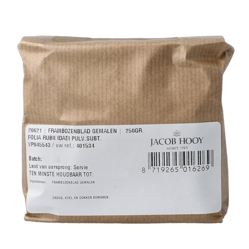HOOY Frambozenblad gemalen 250 gr
