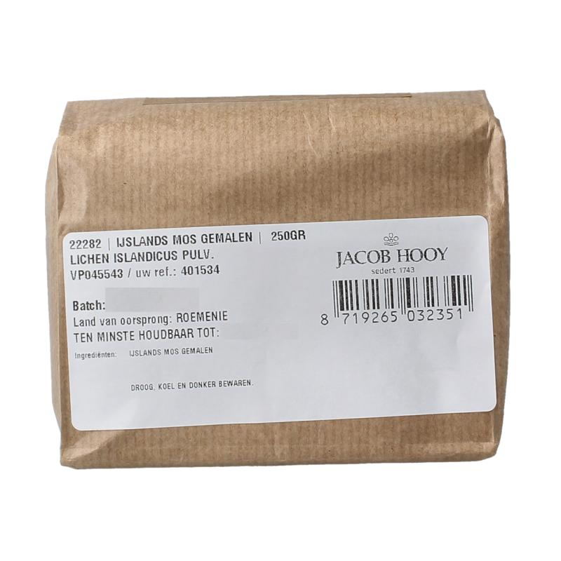 HOOY Ijslands mos gemalen 250 gr