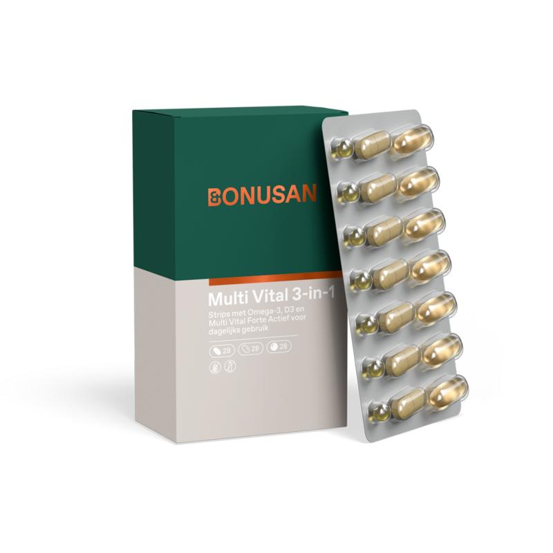  Bonusan multi vital 3-in-1 1s