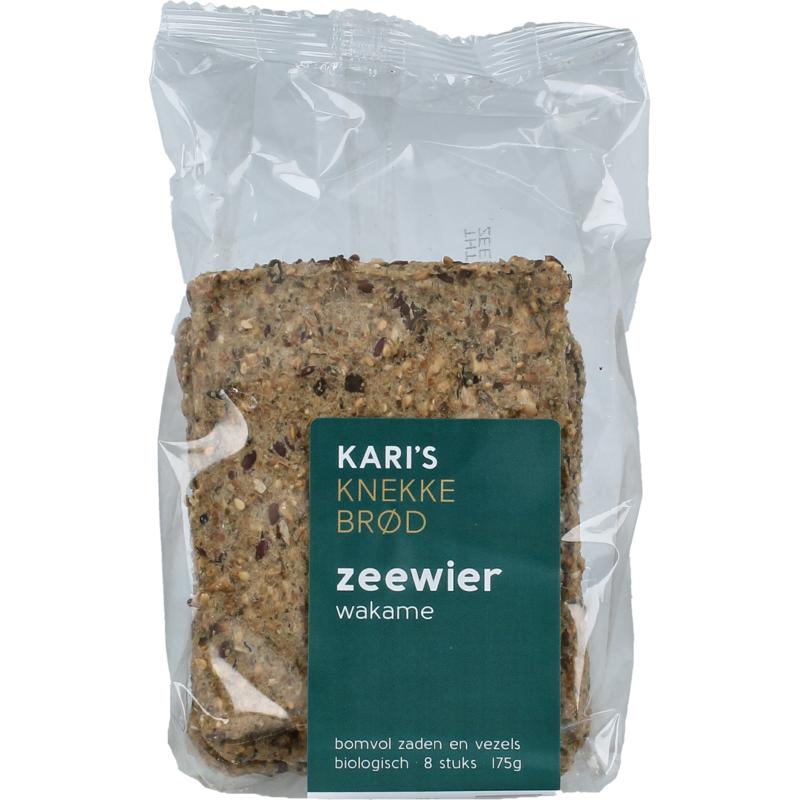 KARI'S CRACKER Karis crackers zeewier 8st