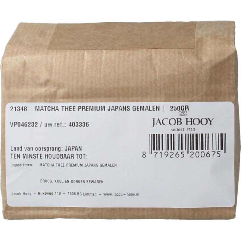 HOOY Matcha thee premium japans gemalen 250gr