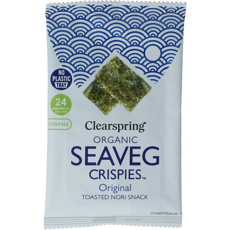 Clearspring seaveg - crispies original bio