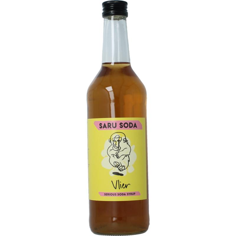 Saru Soda siroop vlier bio dem