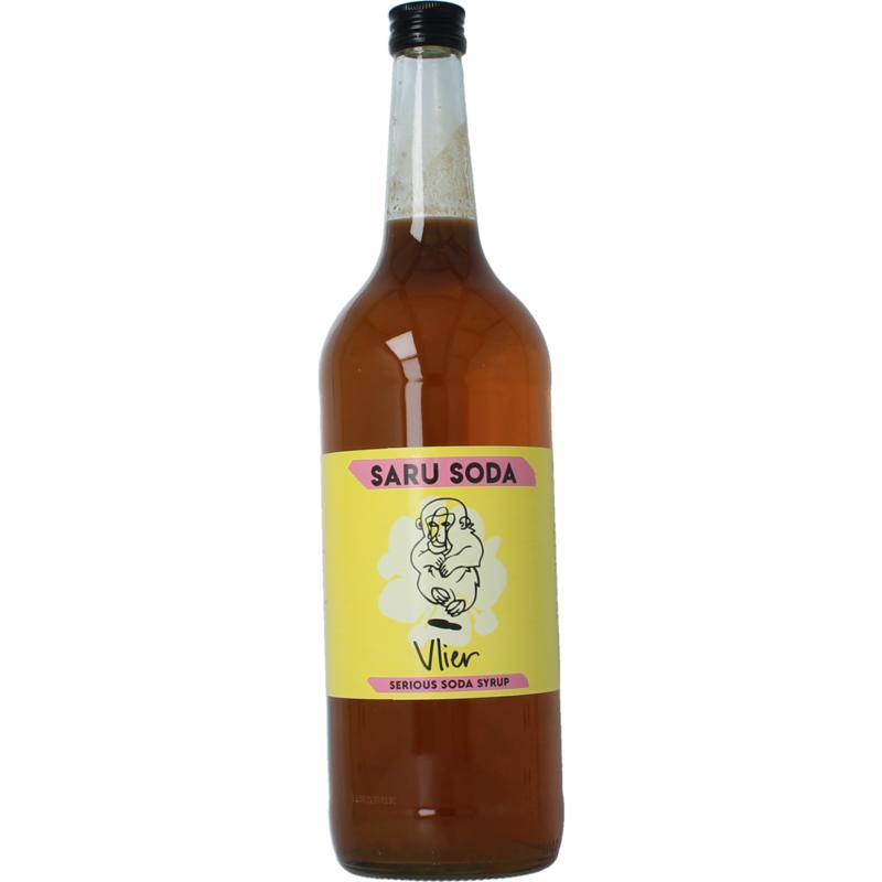 Saru Soda siroop vlier bio dem