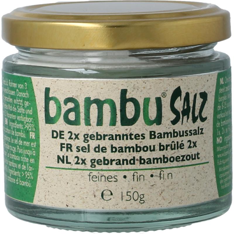 BAMBU SALZ Bamboezout 2x fijn 150gr