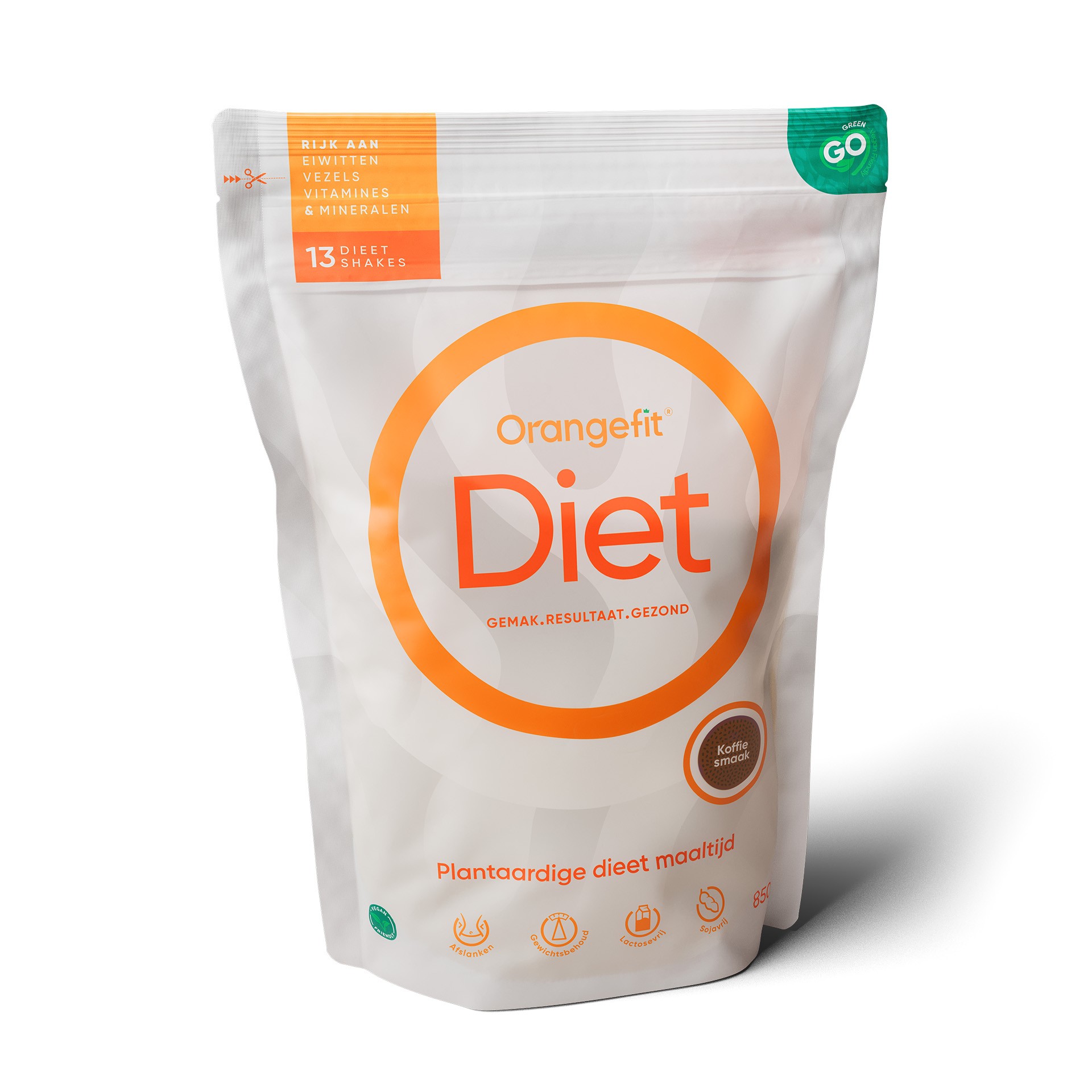 Orangefit Diet koffie (maaltijdvervanger) 850 gram